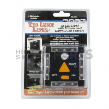 Tri-Lynx LED Light for RV Compartment with Motion Sensor - 00027B-8