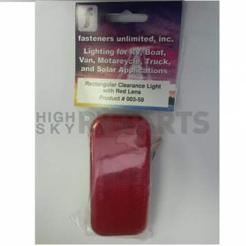 Fasteners Side Marker Light LED Amber Lens 3-7/8 x 1-7/8 x 1-3/8 Inch-5