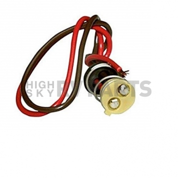 Trailer Light Connector Pigtail 10 inch Double Contact - 413-07-4