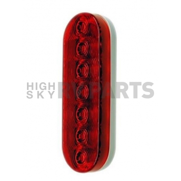 Peterson Mfg. Trailer Stop/ Turn/ Tail Light 7 LED Oval Shape Red-6