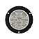 Peterson Mfg. Back Up Light- LED Clear 4 inch Round