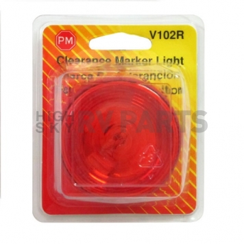 Side Marker Light Surface Mount Clearance Red Lens-6