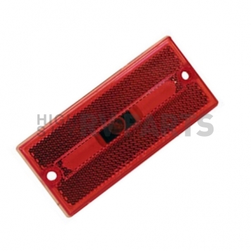 Peterson Mfg. Side Marker Light Rectangular Red Lens Without Trim-2