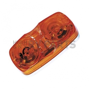 Peterson Mfg. Turn Signal-Parking Marker Light Lens 138A/ B/ C/ G/ R And 139A/ R - Amber-4