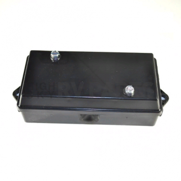 Pollak 7 Terminal Junction Box - Black ABS Plastic-1