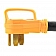 Camco 50 Amp Power Grip 18 inch Dogbone - 90M / 90F-Locking Adapter - 55562 