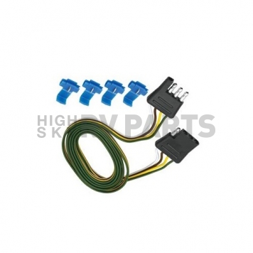 Tow Ready Trailer Wiring Flat Connector - 4 Way 60 Inch Length - 118045-5
