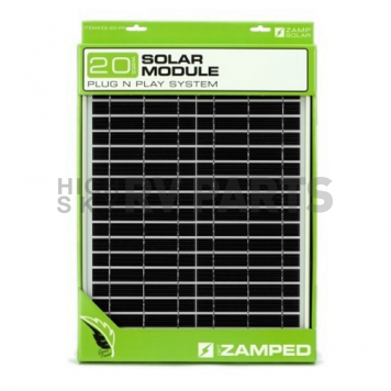 Zamp Solar Plug-N-Play Portable Solar Kit 20 Watt - ZS-20-PP-3