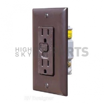 Receptacle Use With 125 Volt AC Grounded Two-Wire Branch Circuits Brown-1