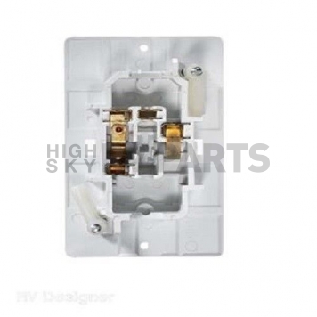 RV Designer Interior Light Switch 125 Volt AC White S821-4