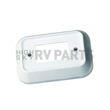 JR Products Single Switch Plate Cover - White 1/pkg-6