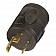 Valterra Generator Power Cord Adapter 30 Amp 3 Prong Twist Lock Male - A10-G3030AVP