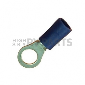 WirthCo Wire Terminal End, #10 Vinyl Ring Terminal, 16-14 Ga. Blue, Case Of 100-4