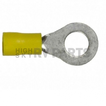 WirthCo Wire Terminal End, 5/16 inch Vinyl Ring Terminal, 12-10 Ga. Yellow, Case Of 100-4