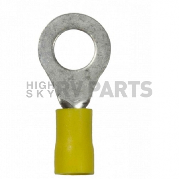 WirthCo Wire Terminal End, 5/16 inch Vinyl Ring Terminal, 12-10 Ga. Yellow, Case Of 100-5