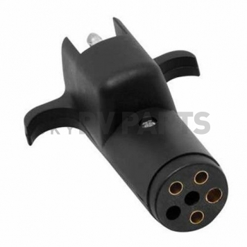 Pollak Trailer Wiring Connector Adapter 6 Pin To 4 Flat - P717-5