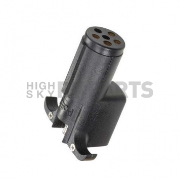 Pollak Trailer Wiring Connector Adapter 6 Pin To 4 Flat - P717-2