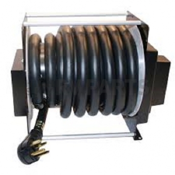 Shoreline Reels Power Cord Reel, Electrical Operated, With 33' Of 50 Amp Cord-2