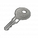 JR Products Compartment Door Key Lock 5/8 inch - Single