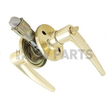 AP Products Lever Style Privacy Lock - Brass-8