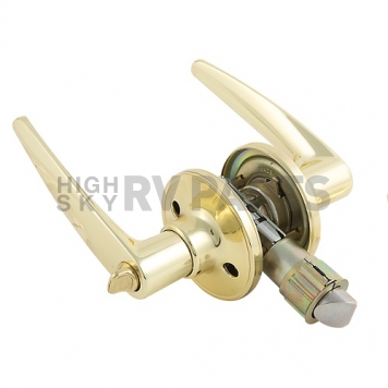 AP Products Lever Style Privacy Lock - Brass-1