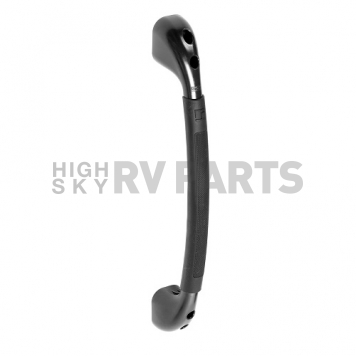 Stromberg Carlson Exterior Grab Bar with Soft Touch Molded Finger Grip 18 inch Black AH-150-1