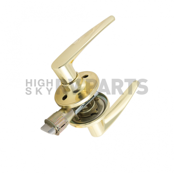 AP Products Lever Style Passage Lock - Brass-7