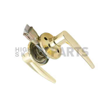 AP Products Lever Style Passage Lock - Brass-8