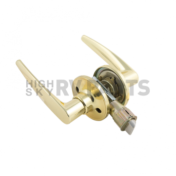 AP Products Lever Style Passage Lock - Brass-1