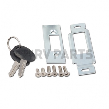 AP Products Bauer Travel Trailer Lock - Chrome - 013-535-3