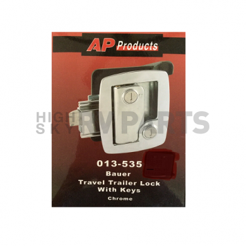 AP Products Bauer Travel Trailer Lock - Chrome - 013-535-5