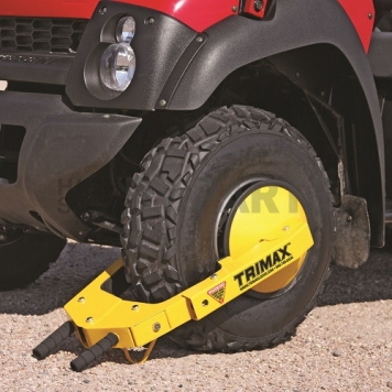 Trimax Trailer Wheel Locking Boot 10'' to 18'' Wheels - TWL100-4