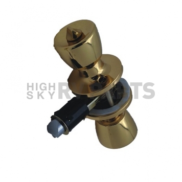 AP Products Entry Door Lock Keyed Entry Handle - Brass-5