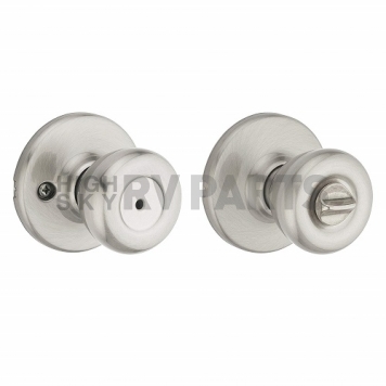 AP Products Privacy Door Lock - Knob Type Stainless Steel-1