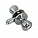 AP Products Privacy Door Lock - Knob Type Stainless Steel