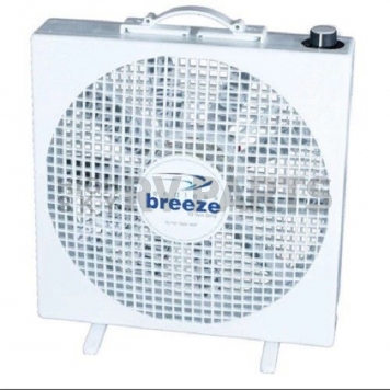 Dometic Endless Breeze Fan Portable - 14 inch Square12 Volt 3 Speed White - 01100WH -3