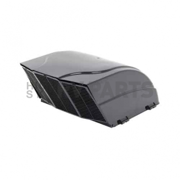 MaxxAir Roof Vent Cover Vented On One Side Polyethylene Black - 00-955002-6