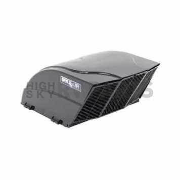 MaxxAir Roof Vent Cover Vented On One Side Polyethylene Black - 00-955002-1