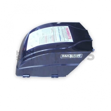 MaxxAir Roof Vent Cover Vented On One Side Polyethylene Smoke - 00-955003-7