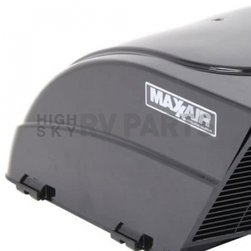 MaxxAir Roof Vent Cover Vented On One Side Polyethylene Black - 00-955002-5