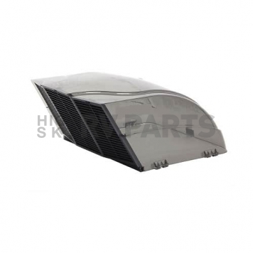 MaxxAir Roof Vent Cover Vented On One Side Polyethylene Smoke - 00-955003-4