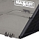 MaxxAir Roof Vent Cover Vented On One Side Polyethylene Smoke - 00-955003