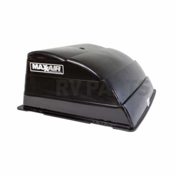 MaxxAir Roof Vent Cover Vented On One Side Polyethylene Black - 00-933069-1