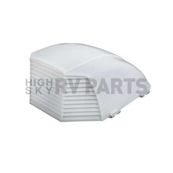 Maxxair II Roof Vent Cover Vented On Three Sides Polyethylene White - 00-933072-1