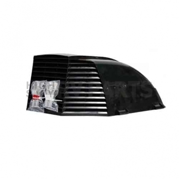 Maxxair II Roof Vent Cover Vented On Three Sides Polyethylene Smoke - 00-933073-8