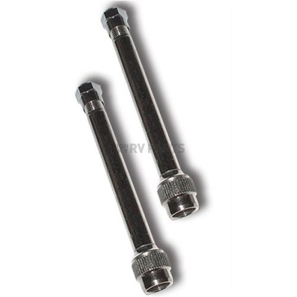 Pacific Dualies 18099 3 Inch Straight Valve Stem Extension Set of 2 