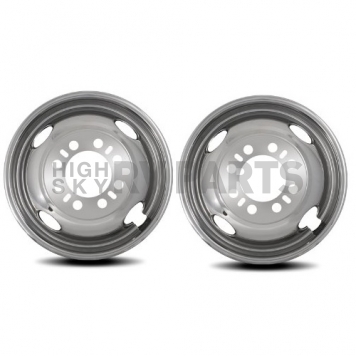 Wheel Master Cover Stainless Steel Front And Rear - Set of 4 - 160U0J -4