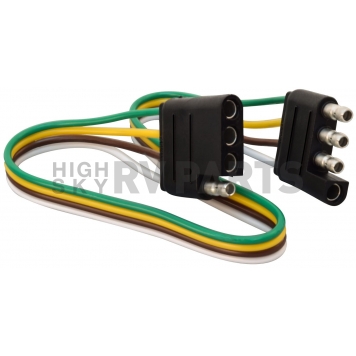 Valterra Mighty Towing Connector 4-Way Flat Harness - 1 Foot Length - A10-4405VP-8
