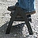 Adams Quik-Fold One Step Stool Foldable 13 inch Height - Black - 8530-02-3731