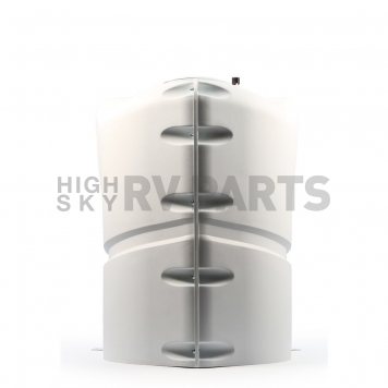 Camco Heavy-Duty 20lb Dual Propane Tank Cover - Polar White - 40523-1